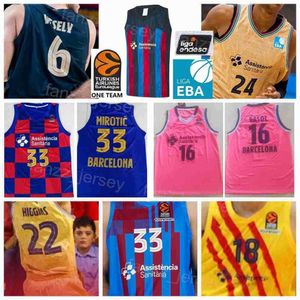 Drucken Basketball Baloncesto Liga A 11 Juan Carlos Navarro Trikot Barca Lassa 33 Marc Gasol 16 Pau Gasol 19 Leandro Barbosa 9 Ricky Rubio EBA Endesa Trikot Euroleague