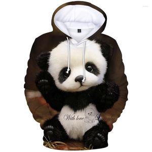 Erkek Hoodies Sevimli 3d Baskılı Panda Erkekler Sweatshirts Kadın Sakiller Moda Sonbahar Çocukları Hayvan Hayvanlı Hooded Sıradan Erkek Erkekler Takipleri