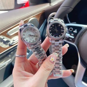 ES 4130 3K N C TARİH 7750 9001 AAAAA Lüks Erkek Mekanik Saat Moda Lux Diamond Dial, Takvim Çelik Band Kadın Nesil İsviçre