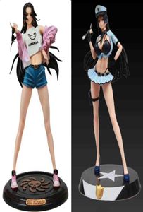 32cm Japan Anime One Piece Boa Hancock Police GK PVC Action Figur Toy Sexig tjej Figurer Vuxen Collection Model Doll presenter H11058961550