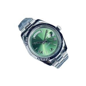 OEM Automatyczny ruch mechaniczny zegarek Skx007 41 mm Green Dial Womens Koretrak Sport dla mężczyzn