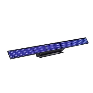 6st andra scenbelysning LED RGB-remsa 8-segment strobe ljus 480x0,2W kTV flash-ljudkontrollerad färgglad exponering 3in1 väggbricka LED-lampor