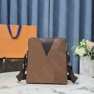 Torby Projektant Cross Body Vintage PM Musette Salsa tango pionowe sprawdzenie czarnego brązowego ramię