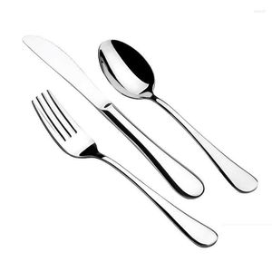 Dinnerware Sets Small Children Tableware Table Plates Steak Knife Spoon And Fork Set Cutlery Kitchen Device Gift