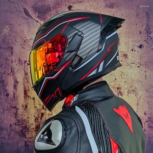 Motosiklet Kaskları Modüler Kask Flip Tam Yüz Yarışı Cascos Para Moto Çift Lens Bluetooth Capacete Dot ile Donanlanabilir