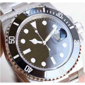 Obejrzyj Factory Luksusowe zegarki 116610ln U1 116610 Automatyczne mechaniczne szafir szklany szklany ceramiczny ramkę ze stali nierdzewną 40 mm mężczyzn I9x7 1F9Q
