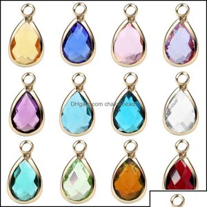 Charms 7.5Mm Crystal Birthstone For Handmade Diy Bracelet Mak Chakrabeads Dhrbz Drop Delivery 202 Otgem