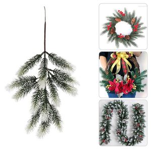 Christmas Decorations 1Pcs Pine Needle Pendant Xmas Party DIY Tree Door Decor Home Year Garden Living Room Hanging