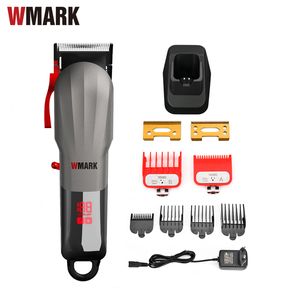 Saç düzeltici WMER NG-115 Arrivas Şarj Edilebilir Clipper Kablosu LED Pil Ekran Kesici 221028