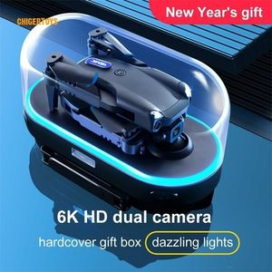 DRONES V20 MINI DRONE 4K Profesional HD Camera WiFi FPV Foldable Dron Quadcopter OneKey Return 360 Roling RC Helicopter Kids Toy 221031