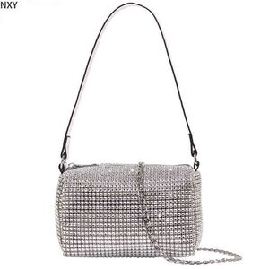 Abendbeutel Diamond Women Geldbörsen und Hand 2022 Abend Clutch Silber Fass-förmiges Designer-Umhängetasche für die Partyhochzeit 220623