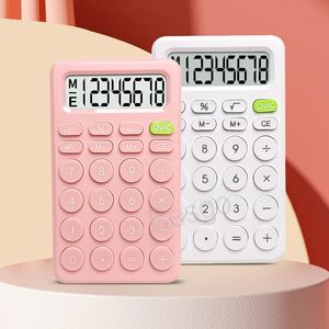 Candy Colors Electronic Number Calculators 8 Digit Large Screen Calculator Office School Business Finance Calculate Supplies BH7847 TYJ