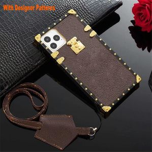 Designer Luxury iPhone 14 13 Cases for IP14Plus XR 12 11 Women Square Classic Checkered Style Soft Silicone Cover Shock-Proof and Skid-Proof for Protective Phone Case