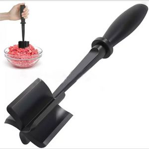 Manual Meat Grinders Non Stick Heat Resistant Nylon Chopper Utensil Mix Chop for Hamburger and Ground Beef b1031