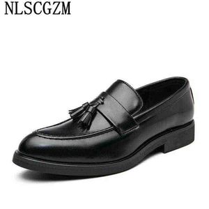 Dres Shoe Loafer Wedding Shoe for Men 2022 Elegant Tassel Classic Zapato de Hombre Vestir Formal 220723