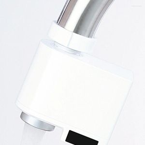 Badrumsvaskkranar Automatisk kran Motion Sensor Handfri Adapter Tap Kitchen Autowater B85C