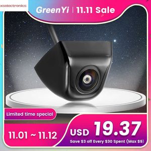 新しいGreenyi 170度フィッシュアイレンズスターライトナイトビジョンビークルリア /フロントビューカメラローライトレベル15m可視車カメラ