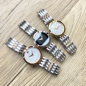 腕時計女性の高級デザイナー腕時計Quartzムーブメント316ファインスチールケースサファイアミラーウィンドウウォッチ