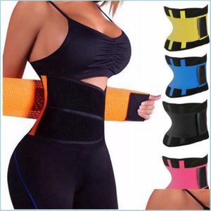 Waist Tummy Shaper Women Body Shaper Slimming Belt Girdles Firm Control Waist Trainer Cincher Plus Size S3Xl Shapewear Drop Delive Dhvmj