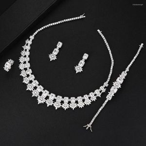 Серьги ожерелья устанавливают Larrauri Fashion African Jewelry Brand изысканный дубай