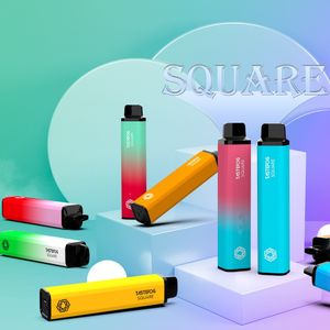 QK Tastefog Square 3500 Puffs Wholesale Disposable Vape Pen OEM Vaporizer Pen Device Iced E-Cigarettes