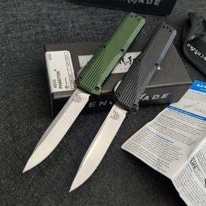 BM 4600 Benchmade Knife Double Action Automatic Knife 6061-T6 Aluminum Handle S30v Blade Tactical Knives Edc Tool Bm 3300 3200 9070 4170 9400