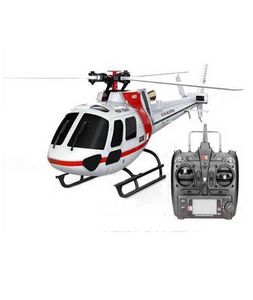 Mit 2 Batterien Original XK K123 6Ch bürstloser AS350 Scale 3D6G -System RC Helicopter RTF Upgrade Wltoys V931 Geschenkspielzeug 2111303962669