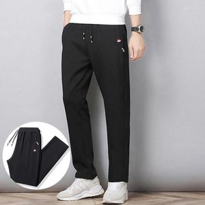 Men's Pants Men's Sweatpants Big Size Large M-8XL Sportswear Elastic Waist Casual Cotton Track Stretch Trousers Male Black Joggers