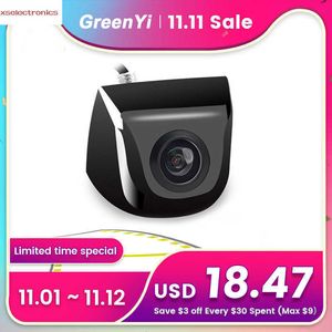 New GreenYi 4089T Chips Night Vision Auto Assistance Intelligent Dynamic Trajectory Parking Line Car Reverse Backup Rear View Camera