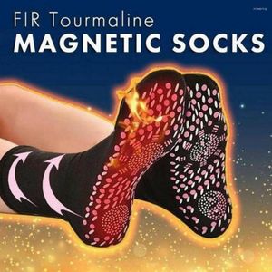 Sports Socks Homens Mulheres Automotor Tour Magnético Tour Terapia Soft confortável Inverno Massagem Quente Presessão