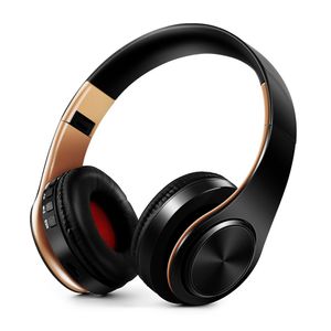 Cell Phone Earphones HIFI Stereo Bluetooth Headphone Music Headset FM and Support SD Card with Mic for Mobile Tablet 221031