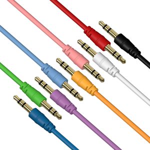 Aux-Kabel, 1 m, 3 FT, 3,5 mm Stecker auf Stecker, Stereo-Audiokabel für Kopfhörer, Auto-Lautsprecher, Telefon, MP3-CD-Player