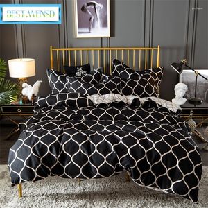 Bedding Sets Bedclothes Quality Winter Black Duvet Cover Thick Bed Clothes King Comforter Set Quilt With Pillow