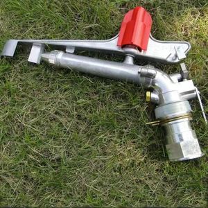 Watering Equipments HEMAN 1.5" DN40 Zinc Alloy Nozzle Irrigation Sprinkler Gun Water System 360 Degrees Adjustable Rain Spray Field