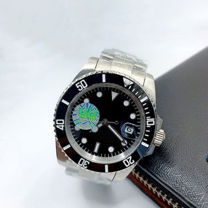 2024 Herrklocka 41mm rörelse Master Automatiska mekaniska klockor Sapphire Glass Classic Folding Strap Super Luminous Waterproof Wristwatch Balck/Blue/Green