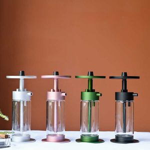 Shisha-Glasbong, Wasserpfeife, Ölglaspfeifen, Shisha-Rauch-Dabber-Zubehör mit Rohr für Tabak-Recycler-Bongs