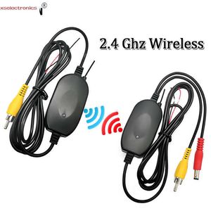 New 2.4G Wireless Car Rear View Camera Color Video Transmitter Receiver Kit 12V For Multimedia Monitor Rearview Camera