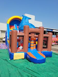 Inflatable Bouncers Outdoor Games & Activities Children's Water Park Inflatable Slide Facilities PVC Sports Amusement Toys