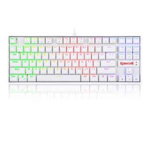Keyboards Redragon K552 Mechanical Gaming Keyboard Compact Key Kumara Wired Cherry MX Blue Switches Equivalent for Windows PC Gamer
