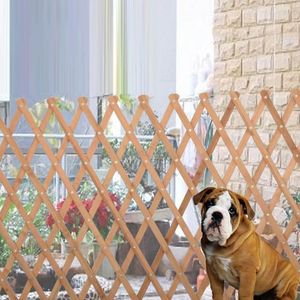 Cat Carriers Stretchable Expansion Pet Dog Baby Safety Mesh Guard Gate Fence Barrier For Home Doorways Stairs Bedroom Corridor Balcony