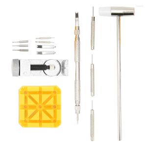 Kit di riparazione per orologi Set di strumenti per barra a molla Dispositivo di rimozione del cinturino in plastica in lega resistente all'usura per negozio di orologiai