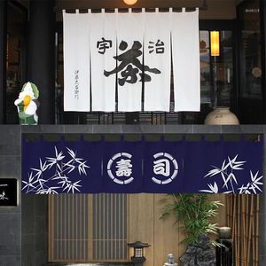 Gardin japansk horisontell sushi restaurang dörr huvud tavern kort grill grillbutik noren