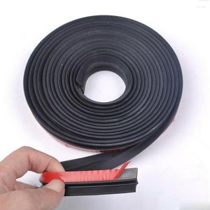 Interiörstillbehör 10m D Typ Tätning Strip Door Seal Car Sound Isolation Gummi Weatherstrip Edge Trim Buller