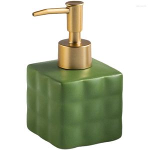 Liquid Soap Dispenser Ceramic Dispensers El Club Hand Shower Gel Shampo Latex Bottle ABS Head Green/Red/Black/White 220 ML
