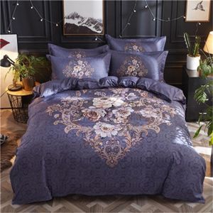 Bedding Sets Animation 4pcs Home Flat Sheet Bed Linen Pillowcase&Duvet Down Cover Feather Decoration