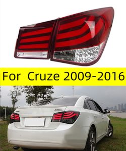 Fanali posteriori per auto per Cruze 20 09-20 16 Cruze Sedan LED DRL Segnale freno Retromarcia Luci di parcheggio Accessori auto