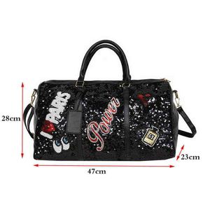 Duffel Bag Bag Bag Women Duffle Bag de grande capacidade Pacote de bagagem de mão Pacote de fim de semana multifuncional de alta qualidade 220728