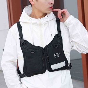 Evening bag Functional Tactical Chest Bag For Men Fashion Bullet Hip Hop Vest