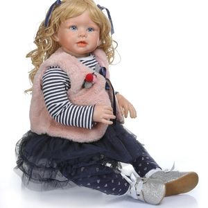 Dolls Skarpetki dziecięce Symulacja Symulacja Rebirth roczna lalka handlowa handlowa dziecięca dekoracja odzieży