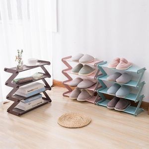 Clothing Storage Shoes Rack Multifunctional Multi-layer Stainless Steel Decorative Shelf Plant Books Sundries Dorm Room Stand Organizer